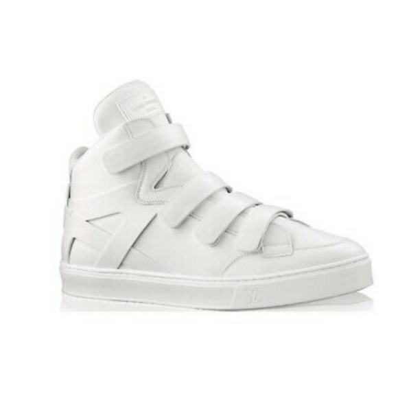 Louis Vuitton Boxing Sneaker Boots (White) US 10